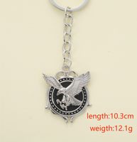 Casual Cute Rock Animal Stainless Steel Asymmetrical Keychain main image 2