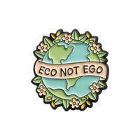 Cartoon Style Earth Letter Emoji Face Alloy Stoving Varnish Unisex Brooches sku image 12