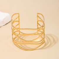 IG Style Exaggerated Modern Style Geometric Solid Color Alloy Women's Bangle main image 4