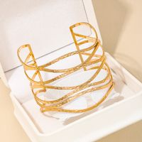 IG Style Exaggerated Modern Style Geometric Solid Color Alloy Women's Bangle main image 5