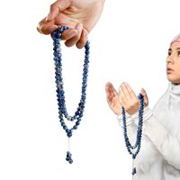 Ethnic Style Color Block Natural Stone Beaded Handmade Women's Rosary main image 4