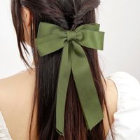 Women's Cute Lady Sweet Bow Knot Cloth Satin Hair Clip main image 10