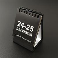 1 Piece Solid Color Learning Paper Casual Calendar sku image 3
