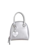 Women's Small Pu Leather Heart Shape Solid Color Streetwear Square Zipper Handbag main image 4