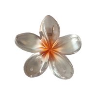 Fairy Style Flower Synthetic Resin Stoving Varnish Hair Claws sku image 30