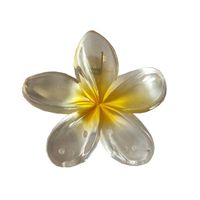 Fairy Style Flower Synthetic Resin Stoving Varnish Hair Claws sku image 27