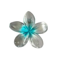 Fairy Style Flower Synthetic Resin Stoving Varnish Hair Claws sku image 28