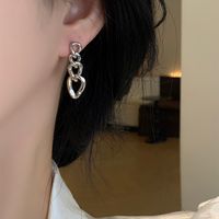 1 Pair Elegant Lady Modern Style Solid Color Alloy Drop Earrings main image 7