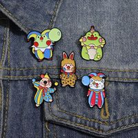 Cartoon Style Cowboy Style Animal Alloy Stamping Stoving Varnish Plating Women's Brooches main image 1
