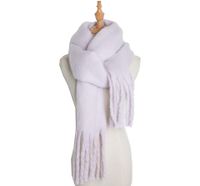 Women's Simple Style Solid Color Polyester Scarf sku image 5