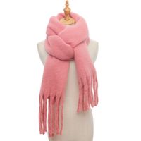 Women's Simple Style Solid Color Polyester Scarf sku image 22