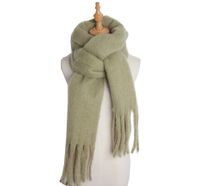 Women's Simple Style Solid Color Polyester Scarf sku image 15