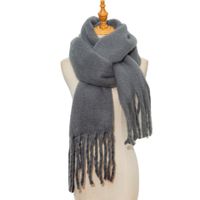 Women's Simple Style Solid Color Polyester Scarf sku image 26