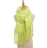 Women's Simple Style Solid Color Polyester Scarf sku image 30