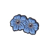 IG Style Cool Style Eye Flower Butterfly Zinc Alloy Plating Unisex Brooches sku image 5