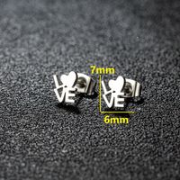 1 Pair Simple Style Classic Style Geometric Polishing Plating 304 Stainless Steel 18K Gold Plated Ear Studs sku image 6