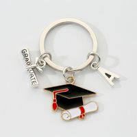 Simple Style Color Block Alloy Plating Gold Plated Keychain sku image 1
