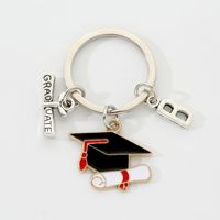 Simple Style Color Block Alloy Plating Gold Plated Keychain sku image 2