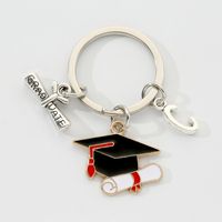 Simple Style Color Block Alloy Plating Gold Plated Keychain sku image 3