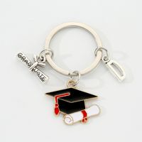 Simple Style Color Block Alloy Plating Gold Plated Keychain sku image 4