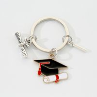 Simple Style Color Block Alloy Plating Gold Plated Keychain sku image 9