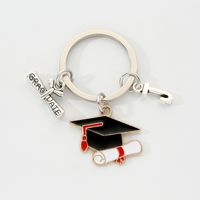 Simple Style Color Block Alloy Plating Gold Plated Keychain sku image 10