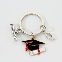 Simple Style Color Block Alloy Plating Gold Plated Keychain sku image 17