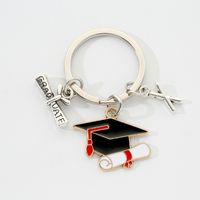Simple Style Color Block Alloy Plating Gold Plated Keychain sku image 24