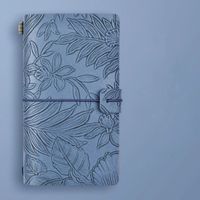 1 Piece Solid Color Class Learning Pu Leather Paper Cute Notebook sku image 6
