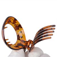 Women's IG Style Modern Style Round Fish PC Hair Claws main image 9