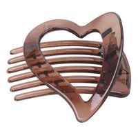 Women's Casual Lady French Style Heart Shape PC Hair Clip sku image 1