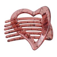 Women's Casual Lady French Style Heart Shape PC Hair Clip sku image 4