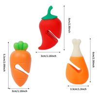 Cute Carrot Silica Gel Cup Holder sku image 4