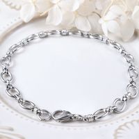 304 Stainless Steel Simple Style Classic Style Solid Color Bracelets main image 6