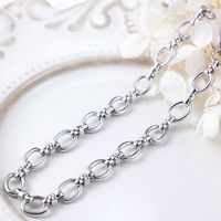 304 Stainless Steel Simple Style Classic Style Solid Color Bracelets main image 10