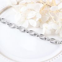 304 Stainless Steel Simple Style Classic Style Solid Color Bracelets main image 8