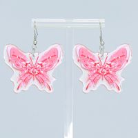 1 Pair Cute Vacation Sweet Butterfly Arylic Drop Earrings main image 6