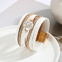 Estilo Étnico Estilo Clásico Circulo Cuero Sintético Trenza Mujeres Brazalete main image 2