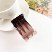 Women's Simple Style Gradient Color Plastic Hair Claws sku image 2