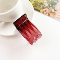 Women's Simple Style Gradient Color Plastic Hair Claws sku image 3