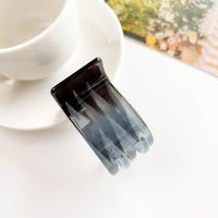 Women's Simple Style Gradient Color Plastic Hair Claws sku image 4