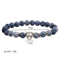 Casual Vintage Style Simple Style Animal Alloy Natural Stone Men's Bracelets sku image 2