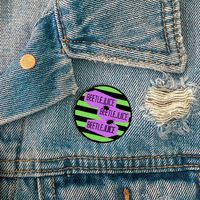 Casual Modern Style Letter Stripe Spider Alloy Printing Unisex Brooches main image 8