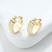 1 Pair Simple Style Classic Style Letter Asymmetrical Zinc Alloy Earrings main image 3