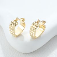 1 Pair Simple Style Classic Style Letter Asymmetrical Zinc Alloy Earrings sku image 1