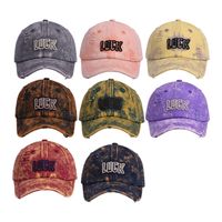 Unisex Hip-Hop Vintage Style Simple Style Letter Curved Eaves Baseball Cap main image 4