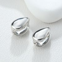 1 Piece Simple Style Water Droplets Rhombus Alloy Earrings main image 5