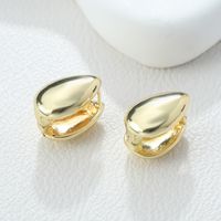 1 Piece Simple Style Water Droplets Rhombus Alloy Earrings main image 6