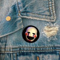 Casual Cute Modern Style Cartoon Mask Alloy Printing Unisex Brooches main image 7