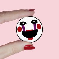 Casual Cute Modern Style Cartoon Emoji Face Alloy Printing Unisex Brooches main image 3